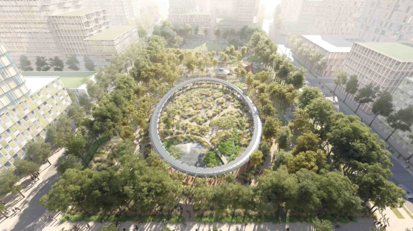 Bradfield City Centre's Central Park